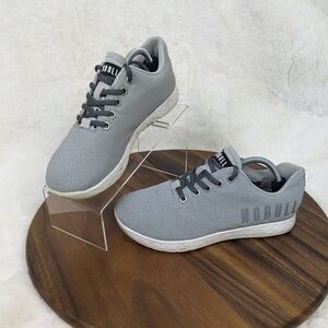 Nobull Superfabric Trainers Men's Size 7 Women’s 8.5 Workout Shoes Gray